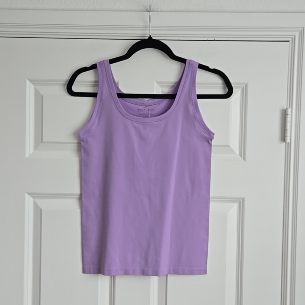 Lilac purple sleeveless White House black market tank top